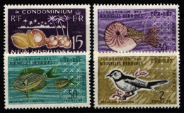 Neue Hebriden 204-207 Postfrisch #NH377 - Vanuatu (1980-...)