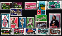 Franz. Polynesien Jahrgang 1969 Postfrisch #NH335 - Altri & Non Classificati