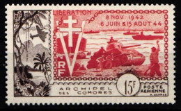 Komoren Jahrgang 1954 Postfrisch #NH345 - Comores (1975-...)