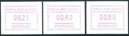 Papua New Guinea Automatic Stamps 1991 Year POSTAGE, MNH. Michel Auto 2. - Papua New Guinea