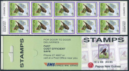 Papua New Guinea 804 Booklet, MNH. Mi 683 MH. Birds 1993.Rhagologus Leucostigma. - Papouasie-Nouvelle-Guinée