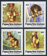 Papua New Guinea 819-822,lightly Hinged.Michel 698-701. Huon Tree Kangaroo,1994. - Papouasie-Nouvelle-Guinée