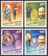 Papua New Guinea 691-694,hinged.Michel 567-570. Royal Police Force,100.1988. - Papua-Neuguinea