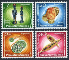 Papua New Guinea 429-432, Hinged. Michel 302-305. Bougainvillea Art, 1976. - Papouasie-Nouvelle-Guinée