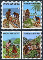 Papua New Guinea 332-335, Lightly Hinged. Mi 207-210. Primary Industries, 1971. - Papua Nuova Guinea