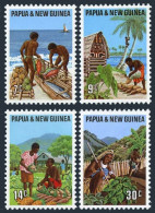 Papua New Guinea 332-335, Lightly Hinged. Mi 207-210. Primary Industries, 1971. - Papua-Neuguinea