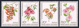 Papua New Guinea 228-231,lightly Hinged.Mi 102-105. Flowers 1966.Rhododendrons. - Papouasie-Nouvelle-Guinée