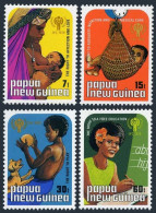 Papua New Guinea 508-511, MNH. Mi 377-380. Child Year ICY-1979. Dog.Mother,child - Papua Nuova Guinea