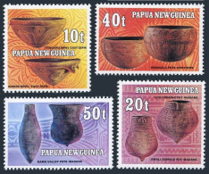 Papua New Guinea 558-561, MNH. Michel 431-434. Handicraft 1982: Pottery. - Papua-Neuguinea