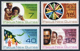 Papua New Guinea 517-520, MNH. Michel 390-393. National Census, 1980. - Papua Nuova Guinea