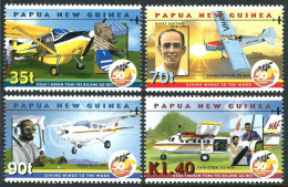 Papua New Guinea 1001-1004, MNH. Mi 898-901. Mission Aviation Fellowship, 2001. - Papua Nuova Guinea