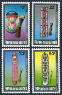 Papua New Guinea 604-607, MNH. Michel 479-482. Ceremonial Shield, 1984. - Papoea-Nieuw-Guinea