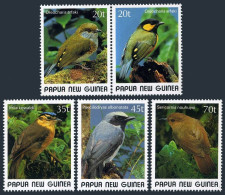 Papua New Guinea 715-719, MNH. Michel 597-601. Birds 1989. Oreocharis Arfaki, - Papua Nuova Guinea