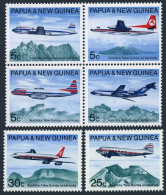 Papua New Guinea 305-310, MNH. Michel 179-184. Aircraft. Planes, Landscape. - Papua New Guinea