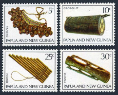 Papua New Guinea 293-296, MNH. Michel 167-170. Musical Instruments, 1969. - Papua Nuova Guinea