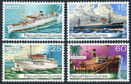Papua New Guinea 425-428, MNH. Mi 298-301. Ships Of The 1930's. 1976. M.V.Bulolo - Papua Nuova Guinea
