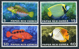 Papua New Guinea 442-445, MNH. Michel 315-318. Tropical Fish 1976. - Papouasie-Nouvelle-Guinée