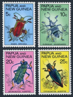 Papua New Guinea 237-240, MNH. Michel 111-114. Beetles 1967. - Papúa Nueva Guinea