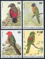 Papua New Guinea 889-892, MNH. Michel 767-770. Parrots 1996. - Papúa Nueva Guinea