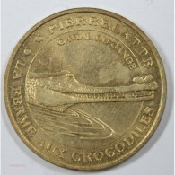Médaille Touristique MDP - Ferme Des Crocodiles (26) 2001 - Professionali / Di Società