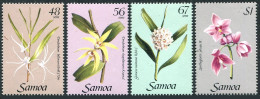 Samoa 637-640, MNH. Michel 553-556. Orchids 1985. - Samoa