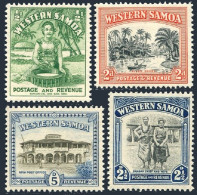 Samoa 186-189, MNH. Mi 89-92. Girl, Kava Bowl, River, Apia Post Office, 1949. - Samoa