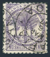 Samoa 19h, Used. Michel 14a. Palms, 1898. - Samoa (Staat)