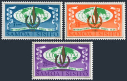 Samoa 295-297, MNH. Michel 182-184. Human Rights Year IHRY-1968. Globe, Emblem. - Samoa