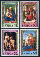 Samoa 781-784, MNH. Mi 708-711. Christmas 1990. Giovanni Bellini, Dieric Bouts, - Samoa