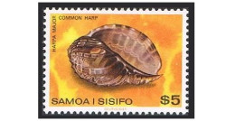 Samoa 494A, MNH. Michel 436. Cowrie Shell Common Harp, 1980. - Samoa (Staat)