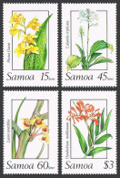 Samoa 751-754, MNH. Michel 669-672. Orchids 1988. - Samoa (Staat)