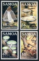 Samoa 645-648, MNH. Michel 561-564. Fungi - Mushrooms, 1985. - Samoa