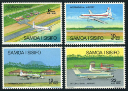 Samoa C7-C10, MNH. Mi 280-283. Faleolo Airport,1973. Planes: Hawker Siddeley,BAC - Samoa