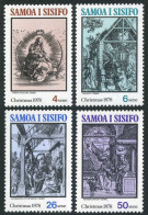 Samoa 495-498, MNH. Michel 395-398. Christmas 1978. Albrecht Durer-450. - Samoa