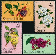Samoa 411-414, MNH. Michel 310-313. Winged Passionflower, Gardenias. 1974. - Samoa