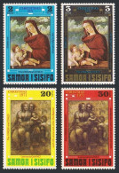 Samoa 352-355, MNH. Mi 245-248. Christmas 1971. Bellini, St Anne, John Baptist. - Samoa