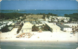 72060383 Sarasota Lido Biltmore Hotel Beach Gulf Of Mexico Aerial View - Autres & Non Classés