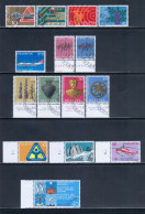 Switzerland 1972 Complete Year Set - Used (CTO) - 24 Stamps (please See Description) - Usados