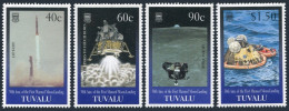 Tuvalu 800-803,804,MNH.Michel 832-836. 1st Manned Moon Landing,30th Ann.1999. - Tuvalu