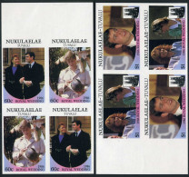Tuvalu Nukulaelae 61-62 Imperf/2,MNH. Prince Andrew,Sarah Wedding,1986. - Tuvalu