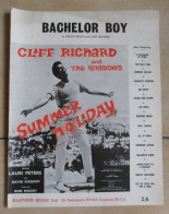 PARTITION BACHELOR BOY CLIFF RICHARD And THE SHADOWS - Scores & Partitions