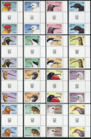 Tuvalu 469-484 Gutter,MNH.Mi 489-504. Birds 1988.Jungle Fowl,Tern,Noddy,Petrel, - Tuvalu