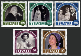 Tuvalu 454-458,MNH.Michel 471-475. Queens Victoria And Elizabeth II,1987. - Tuvalu (fr. Elliceinseln)