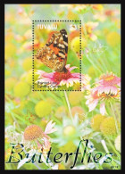 Tuvalu 1024 Sheet, MNH. Butterflies 2006. Painted Lady. - Tuvalu (fr. Elliceinseln)