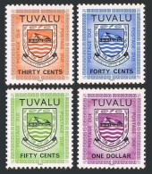 Tuvalu J6a-J9a Inscribed 1983,MNH.Michel P6c-P9c. Postage Due.Arms. - Tuvalu