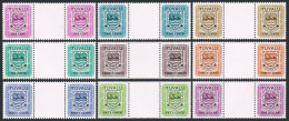 Tuvalu J1-J9 Gutter,MNH.Michel P1-P9. Due Stamps 1981.Arms. - Tuvalu