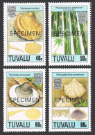 Tuvalu 520-523 SPECIMEN, MNH. Michel 541-544. Fungi-Mushrooms 1989. - Tuvalu