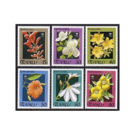Tuvalu 549-554, MNH. Michel 570-575. Flowers 1990. - Tuvalu (fr. Elliceinseln)