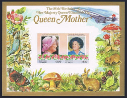 Tuvalu Nukulaelae 53 Imperf.MNH.Queen Mother-85.Fauna - Tuvalu (fr. Elliceinseln)