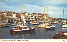 72056210 Bridlington East Riding Of Yorkshire Harbour And Old Town Bridlington E - Andere & Zonder Classificatie